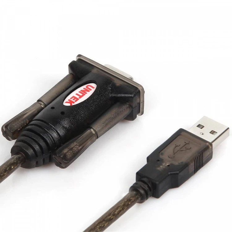 Unitek Adapter USB- 1xRS-232 + Adapter DB9F/DB25M;  Y-105A