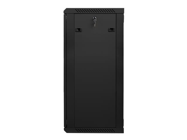 Lanberg Szafa instalacyjna wisząca 19'' 22U 600X450mm czarna (drzwi      szklane)