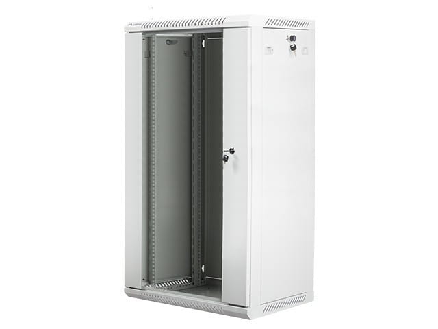 Lanberg Szafa instalacyjna wisząca 19'' 22U 600X450mm szara (drzwi       szklane)