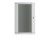 Lanberg Szafa instalacyjna wisząca 19'' 22U 600X450mm szara (drzwi       szklane)