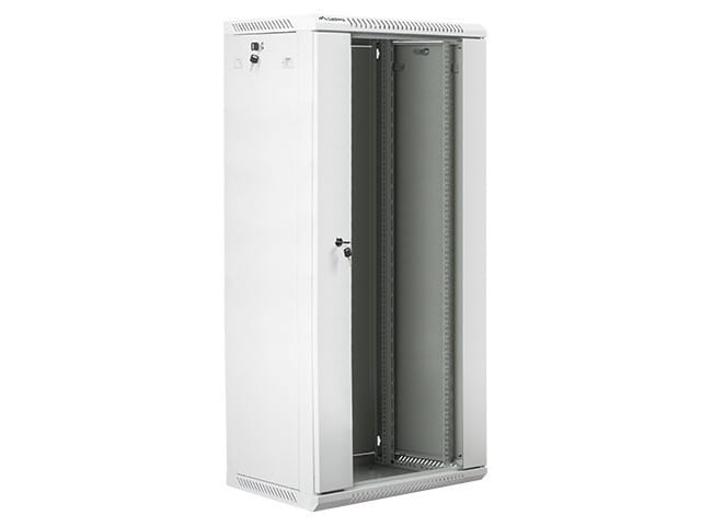 Lanberg Szafa instalacyjna wisząca 19'' 27U 600X450mm szara (drzwi       szklane)