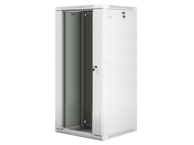 Lanberg Szafa instalacyjna wisząca 19'' 27U 600X600mm szara (drzwi       szklane)