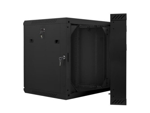 Lanberg Szafa instalacyjna wisząca dwusekcyjna 19'' 12U 600X600mm czarna