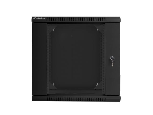 Lanberg Szafa instalacyjna wisząca dwusekcyjna 19'' 12U 600X600mm czarna