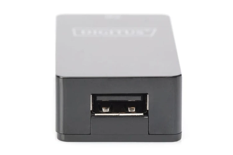 Digitus Przedłużacz/Extender USB 1.1 po skrętce Cat.5e/6 UTP/SFP do 45m, czarny, 20cm