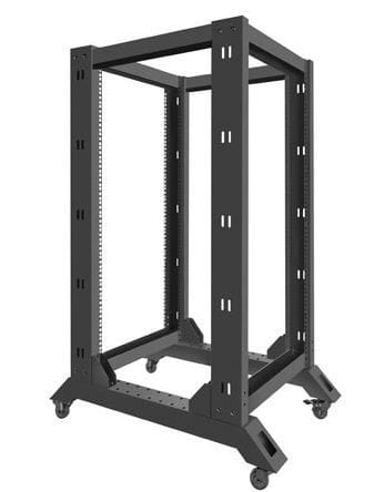 Lanberg Stojak Open Rack 22U 600x800mm czarny