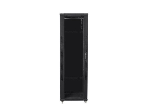 Lanberg Szafa stojąca Rack 19 cali 42U 800x800mm czarna