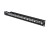 Digitus Panel krosowy (patch panel) modularny 19" 24 porty pod moduły keystone, 1U, ekranowany, prowadnica kabli, pola opisowe, czarny