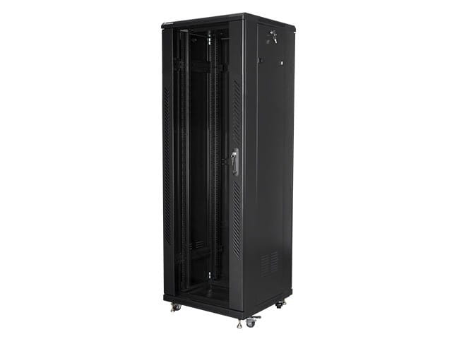 Lanberg Szafa stojąca Rack 19 37U 600x600mm czarna