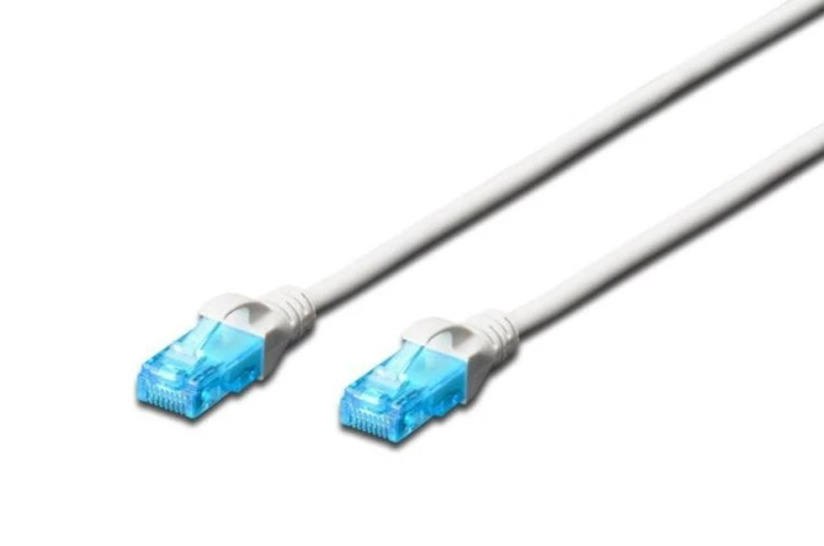 Digitus Patch cord U/UTP kat.5e PVC 0,5m Biały