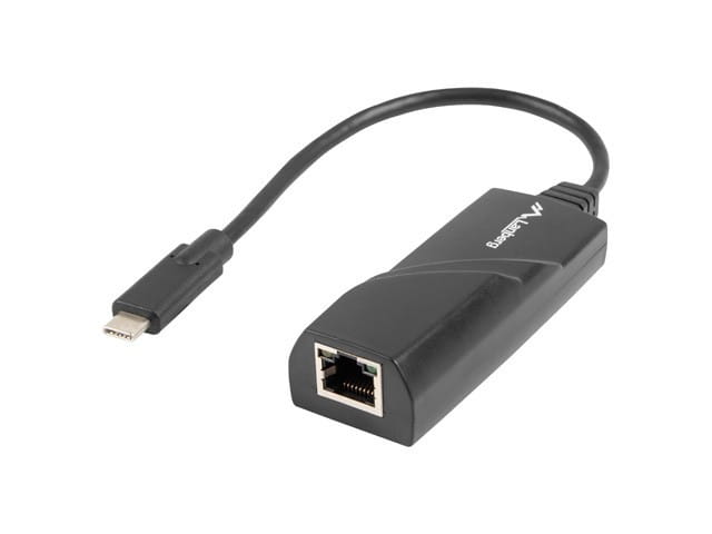 Lanberg Karta sieciowa USB-C 3.1 1X RJ45   1GB NC-1000-02