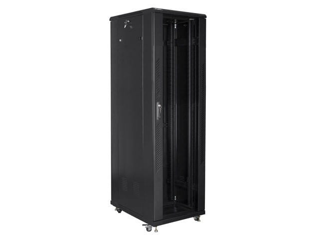 Lanberg Szafa stojąca Rack 19 42U 600x1000mm czarna FF01-6042-12B