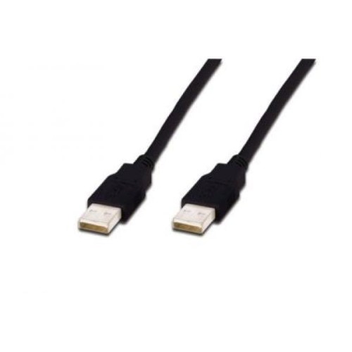 Digitus Kabel połączeniowy USB 2.0 HighSpeed Typ USB A/USB A M/M czarny 1m