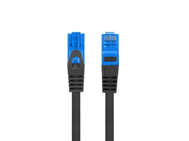 Lanberg Patchcord kat.6a S/FTP CCA 5.0m Czarny