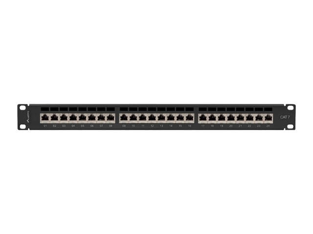 Lanberg Patchpanel 24 port 1U KAT7 EK. PPS7-1024-B Czarny