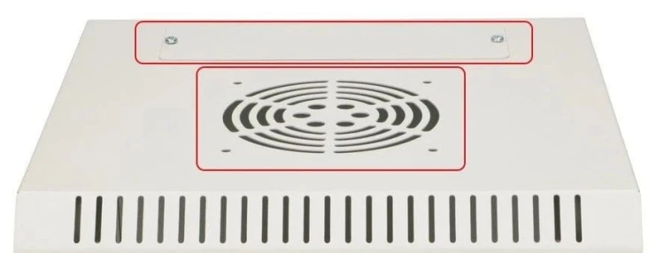 Extralink Szafa rack 6U 10 cali szara wisząca