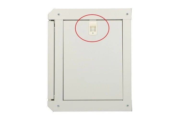 Extralink Szafa rack 6U 10 cali szara wisząca