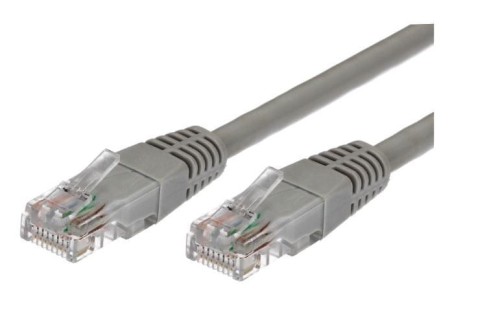 TB Kabel Patchcord miedziany kat.6 RJ45 UTP 2m. czarny  - paczka 10 sztuk