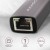 AXAGON ADE-TR Karta sieciowa Gigabit Ethernet adapter, USB-A 3.2 Gen 1, instalacja automatyczna, metalowy, tytanowa szarość