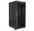 Lanberg Szafa rack stojąca 19 cali 27U 800x1200 czarna drzwi szklane LCD FLAT PACK