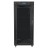Lanberg Szafa rack stojąca 19 cali 27U 800x1200 czarna drzwi szklane LCD FLAT PACK