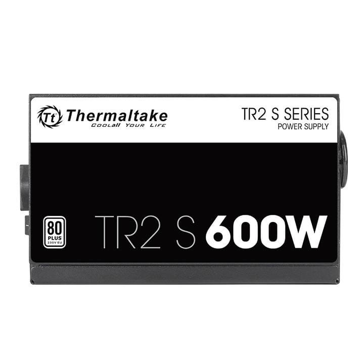Thermaltake Zasilacz TR2 S Black 600W (80+ 230V EU, 2xPEG, 120mm, Single Rail)
