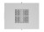 Lanberg Szafa stojąca rack 19'' 42U 600x800 szara drzwi szklane flack pack