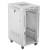 Lanberg Szafa stojąca rack 19'' 22U 600x800 szara drzwi szklane LCD flack pack