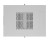 Lanberg Szafa stojąca rack 19'' 22U 600x800 szara drzwi szklane LCD flack pack