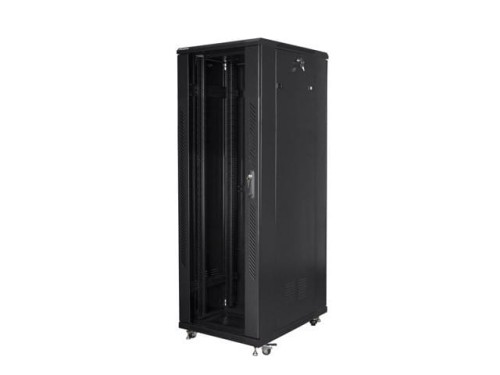 Lanberg Szafa stojąca Rack 19'' 47U 800x800mm czarna