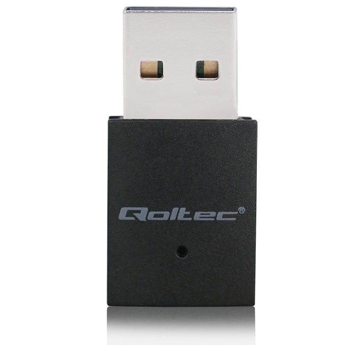 Qoltec Bezprzewodowy mini adapter Wi-Fi | BT 4.0 USB | standard N