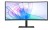 Samsung Monitor 34 cale ViewFinity S65VC VA 3440x1440 UWQHD 21:9 1xHDMI 1xDP 1xUSB-C (90W) 2xUSB 3.0 LAN (RJ45) 5ms HAS Webcam głośniki zakrzywiony 3Y