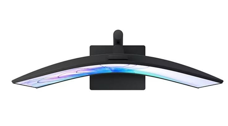 Samsung Monitor 34 cale ViewFinity S65VC VA 3440x1440 UWQHD 21:9 1xHDMI 1xDP 1xUSB-C (90W) 2xUSB 3.0 LAN (RJ45) 5ms HAS Webcam głośniki zakrzywiony 3Y