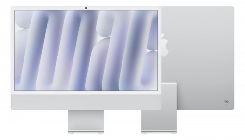 Apple iMac 24 cale: M4 10/10, 16GB, 256GB SSD - Srebrny