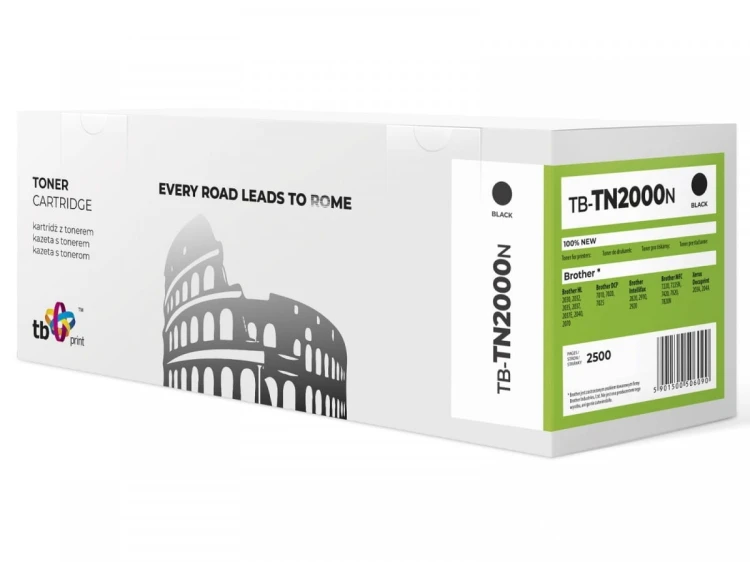 TB Print Toner do Brother TN2000 TB-TN2000N BK 100% nowy