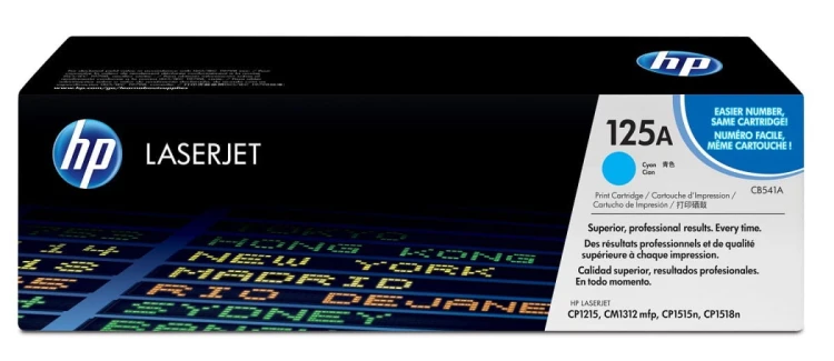 HP Inc. Toner 125A CLJ CP1215 Błękitny (Cyjan) 1.4k CB541A