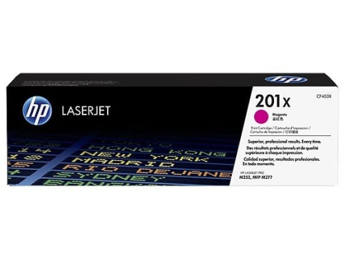 HP Inc. Toner 201X Magenta 2.3K CF403X