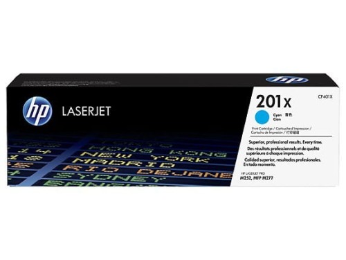 HP Inc. Toner 201X Cyan 2.3K CF401X