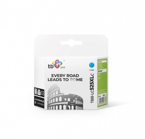 TB Print Tusz do Brother LC529/539  TBB-LC525XLC CY