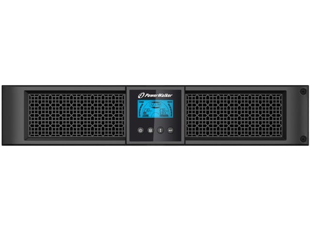 PowerWalker UPS LINE-INTERACTIVE 1000VA 4X IEC OUT, RJ11/RJ45 IN./OUT, USB/RS-232, LCD, RACK 19''