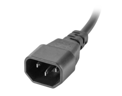 Lanberg Listwa zasilająca Rack PDU  1U 10A 4X 230V PL 4X IEC C13 2m C14 czarna