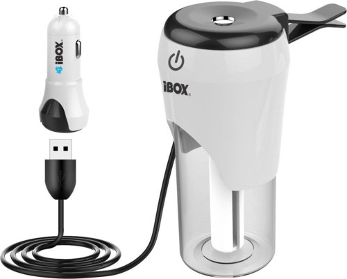 iBOX ładowarka samochodowa  USB 2.1 + Aromatyzer samochodowy CCH1 +