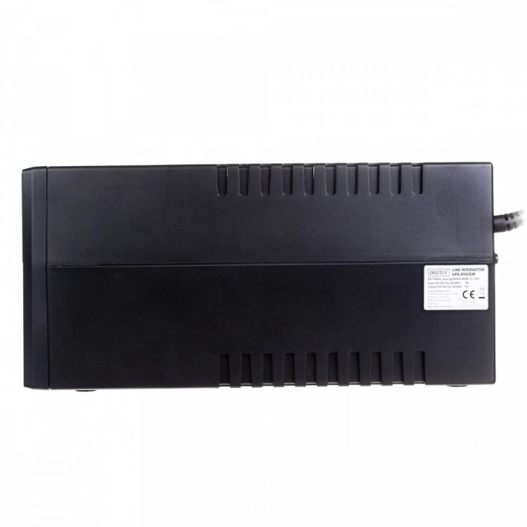 Digitus Zasilacz awaryjny UPS Line-Ineractive LED, 800VA/480W, 1x12V/9Ah, AVR, 2xSCHUKO, USB, RJ11