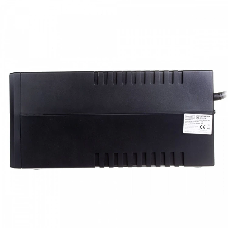 Digitus Zasilacz awaryjny UPS Line-Ineractive LCD, 800VA/480W, 1x12V/9Ah, AVR, 2xSCHUKO, USB, RJ11