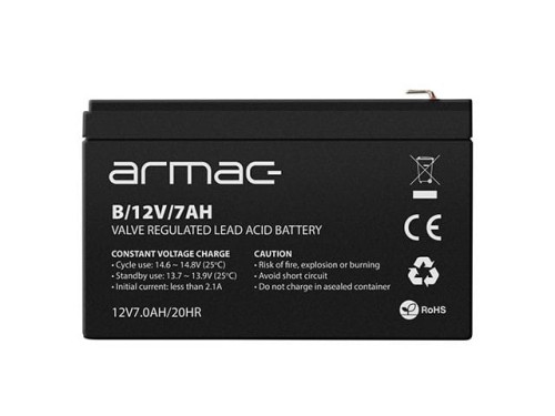 Armac Akumulator 12v agm 12v 7ah uniwersalny B/12V/7AH