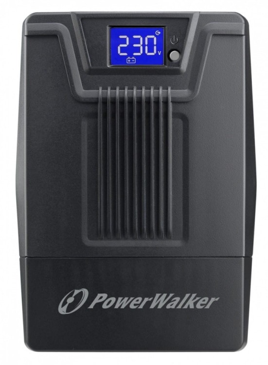 PowerWalker Zasilacz awaryjny UPS POWERWALKER LINE-INTERACTIVE 800VA SCL 2X PL 230V, RJ11/45  IN/OUT, USB, LCD