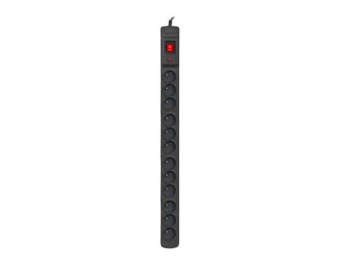 Armac Listwa zasilająca 5m multi M12 czarna M12/50/CZ