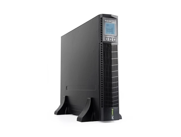 Green Cell Zasilacz awaryjny UPS do szafy rack RTII 2000VA 1800W z LCD