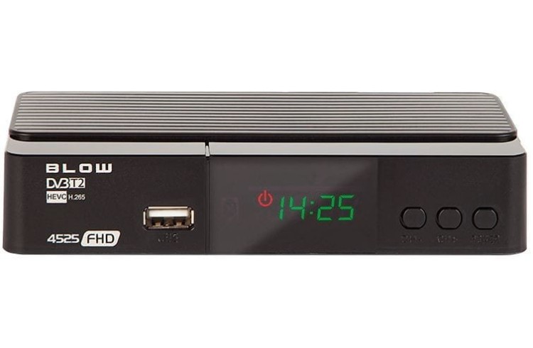 BLOW Dekoder TUNER DVB-T2 4525FHD H.265