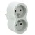 Legrand Rozgałęźnik 2x2P+Z B/S 049431